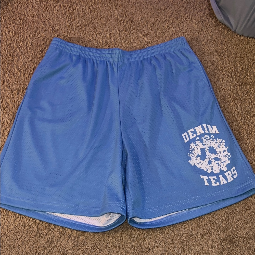 Denim Tears Blue Athletic Men's Shorts